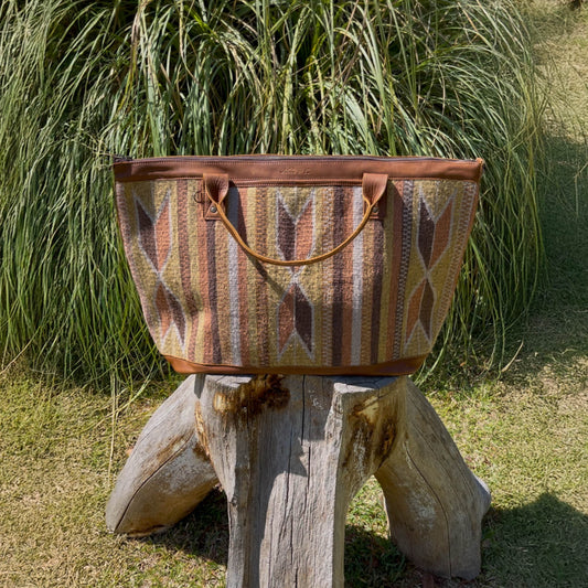 PERFECT WEEKENDER - MEXICO TEXTILE - CAFE - NO. 15611