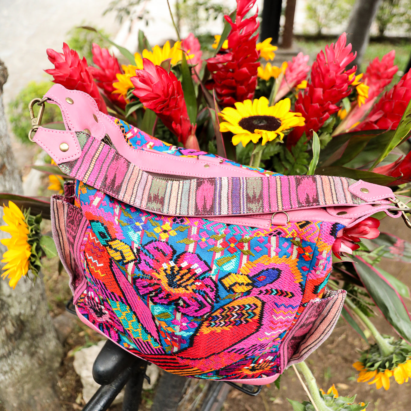 ♡ BEATRIZ MCDB + DIAMANTE STRAP ♡ - OOAK HUIPIL - JAZZY - 19440