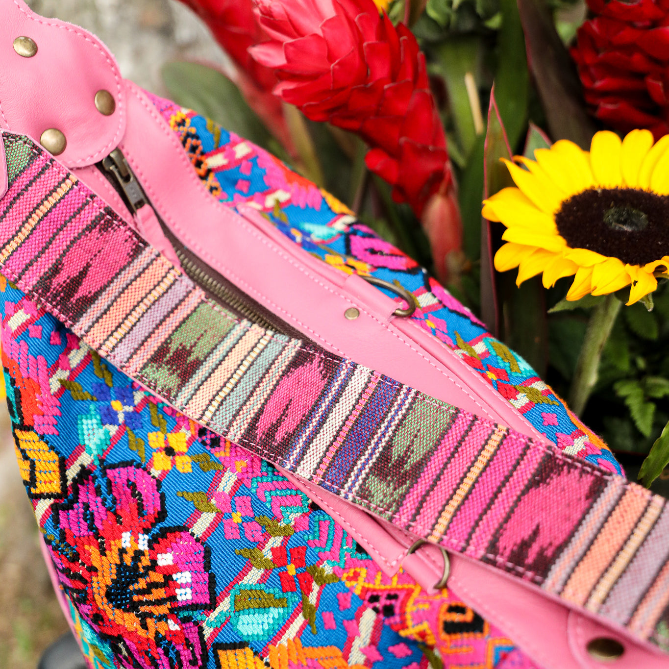 ♡ BEATRIZ MCDB + DIAMANTE STRAP ♡ - OOAK HUIPIL - JAZZY - 19440