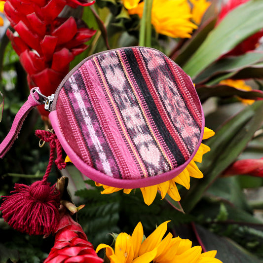 ♡ CIRCLE COIN PURSE ♡ - VINTAGE CORTE - BABY RHINO - NO. 19467