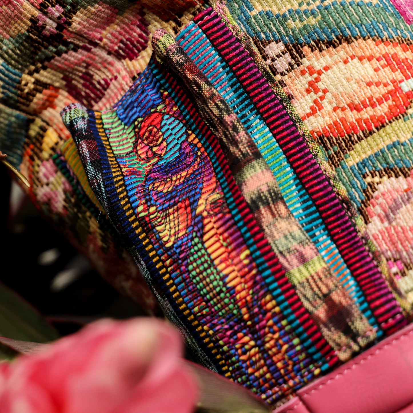 ♡ BEATRIZ MCDB + DIAMANTE STRAP ♡ - OOAK HUIPIL - JAZZY - 19437