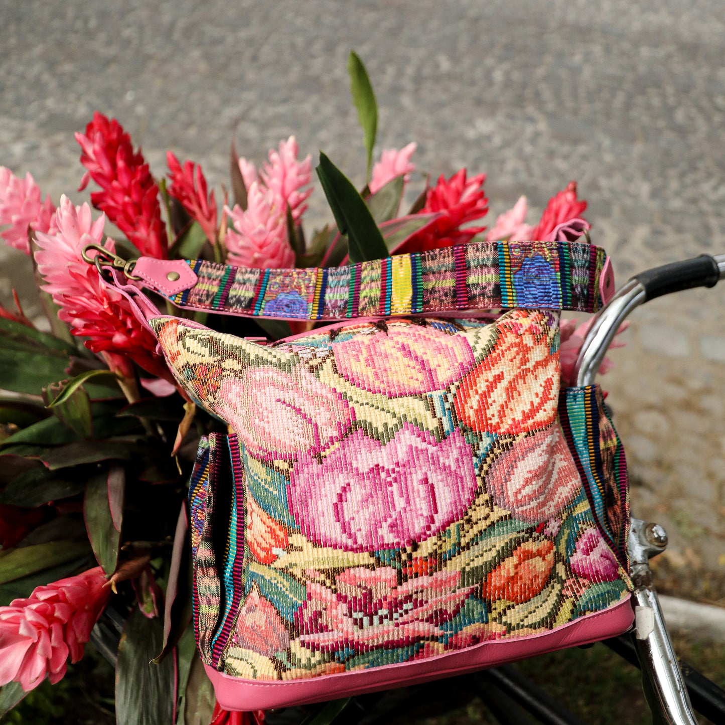 ♡ BEATRIZ MCDB + DIAMANTE STRAP ♡ - OOAK HUIPIL - JAZZY - 19437