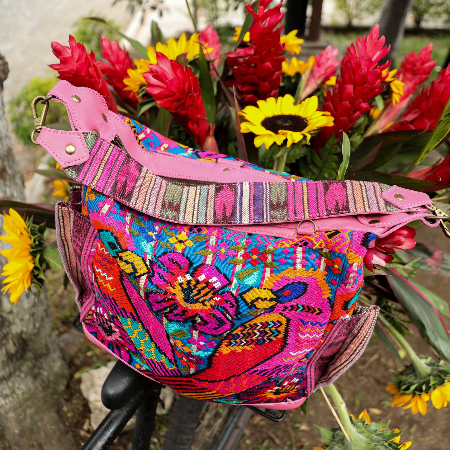 ♡ BEATRIZ MCDB + DIAMANTE STRAP ♡ - OOAK HUIPIL - JAZZY - 19440