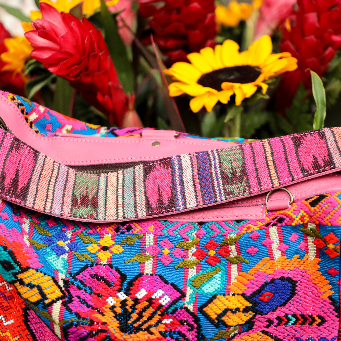 ♡ BEATRIZ MCDB + DIAMANTE STRAP ♡ - OOAK HUIPIL - JAZZY - 19440