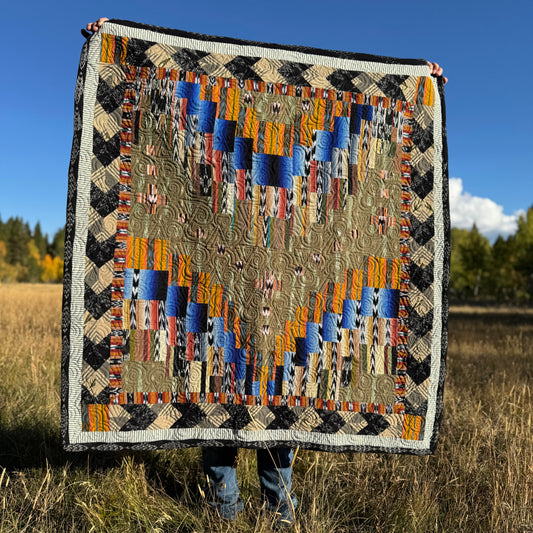 HERITAGE QUILTED THROW - NO. 47873