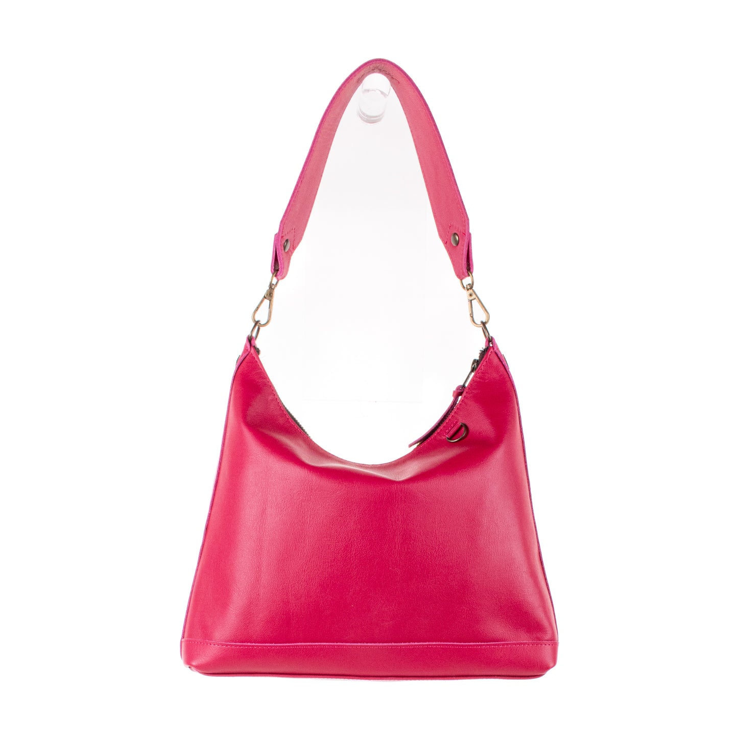 SMALL PENELOPE BAG - H&S EMBROIDERED FLORAL - RASPBERRY - NO. 19867