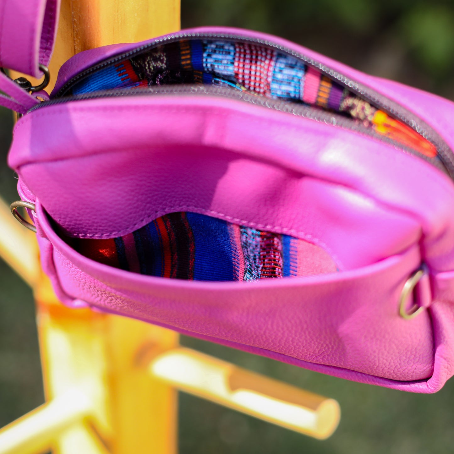 WANDER CROSSBODY BAG + STRAP SET - FULL LEATHER - BABY RHINO