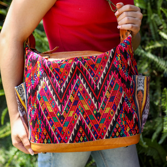 BEATRIZ MCDB + DIAMANTE STRAP - OOAK HUIPIL - CORTE LINING - DUNA AMARILLA - NO. 200364