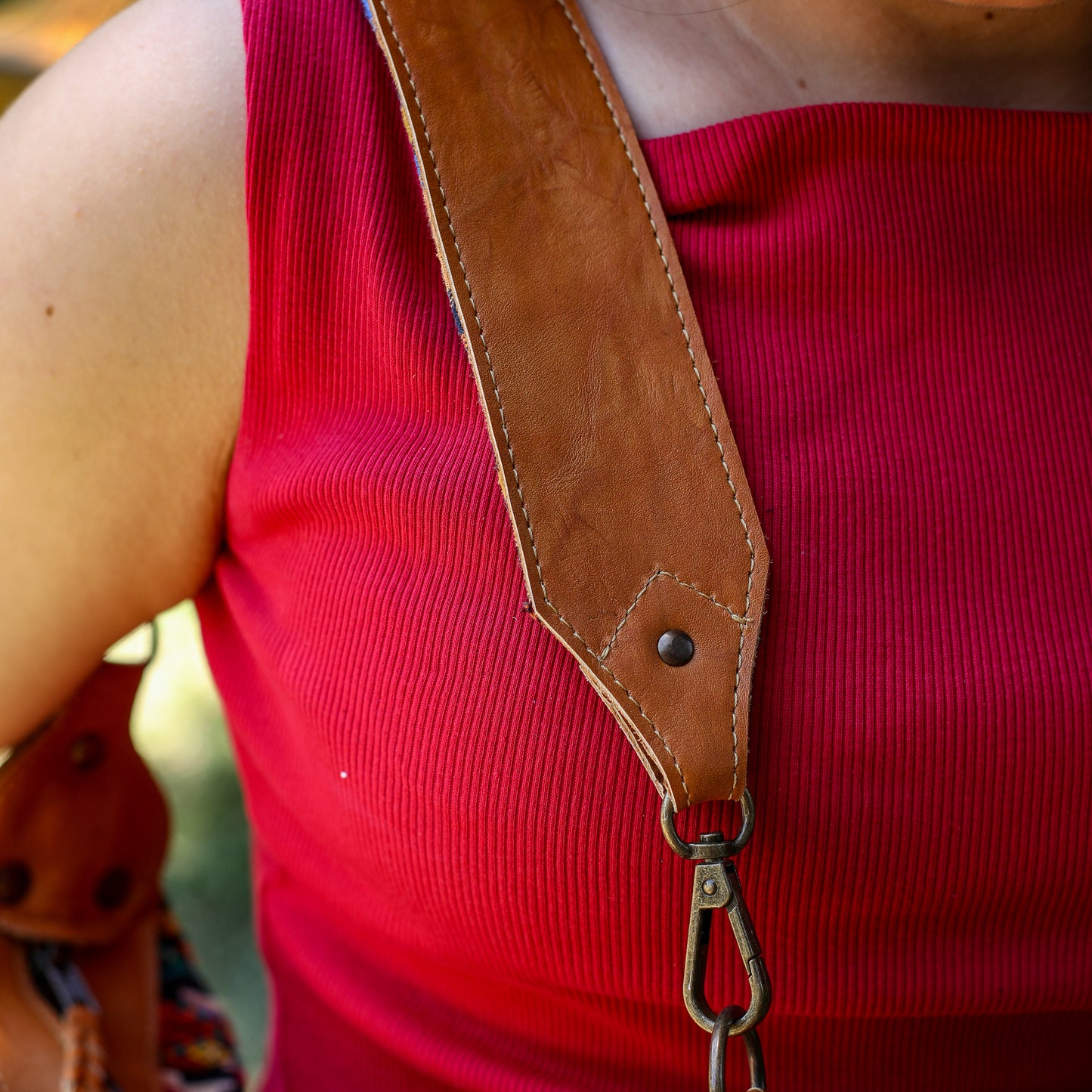 BEATRIZ MCDB + DIAMANTE STRAP - OOAK HUIPIL - CORTE LINING - DUNA AMARILLA - NO. 200364