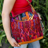 BEATRIZ MCDB + DIAMANTE STRAP - OOAK HUIPIL - CORTE LINING - DUNA AMARILLA - NO. 200366