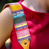 BEATRIZ MCDB + DIAMANTE STRAP - OOAK HUIPIL - CORTE LINING - DUNA AMARILLA - NO. 200366