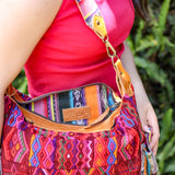 BEATRIZ MCDB + DIAMANTE STRAP - OOAK HUIPIL - CORTE LINING - DUNA AMARILLA - NO. 200366