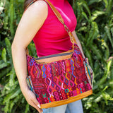 BEATRIZ MCDB + DIAMANTE STRAP - OOAK HUIPIL - CORTE LINING - DUNA AMARILLA - NO. 200366