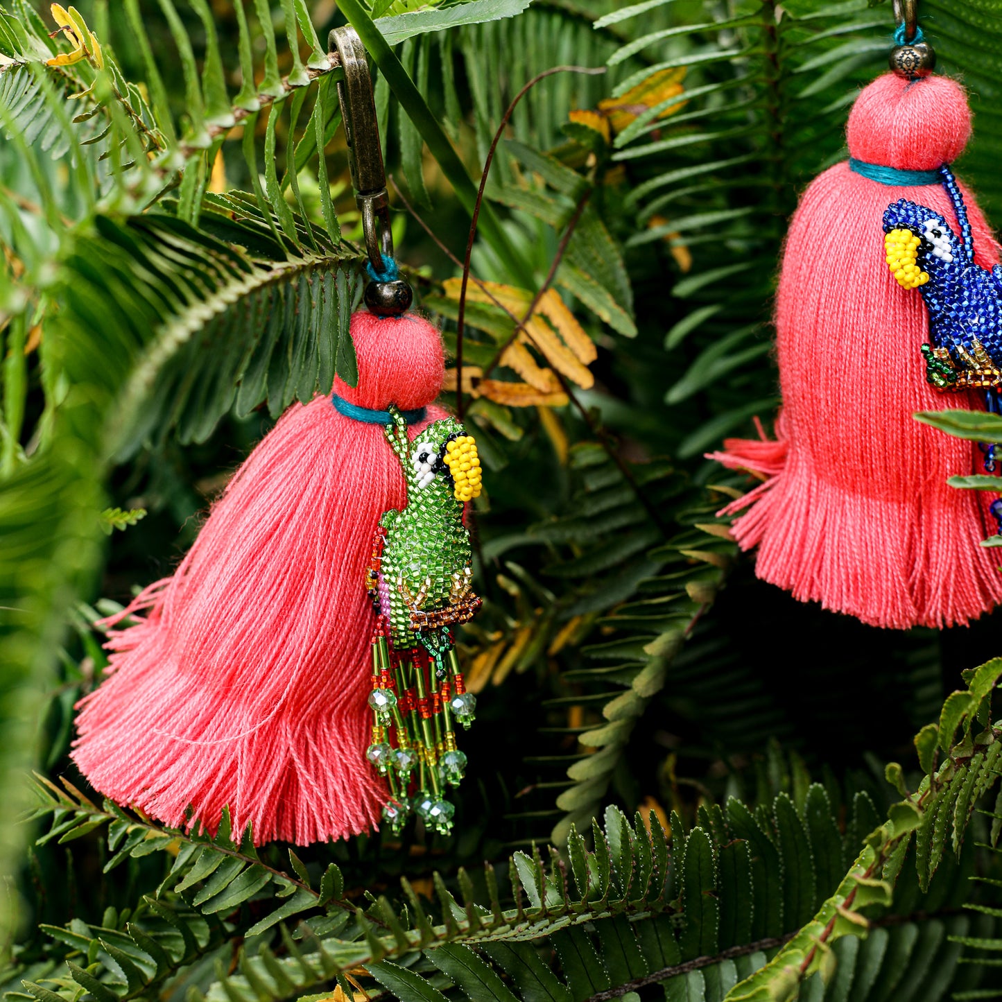 CLASSIC TASSEL - BEADED BIRD CHARM - NO. 200280