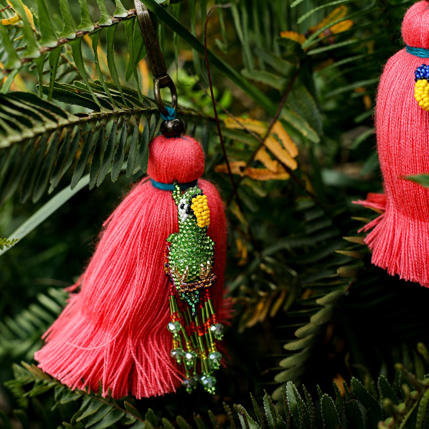 CLASSIC TASSEL - BEADED BIRD CHARM - NO. 200280