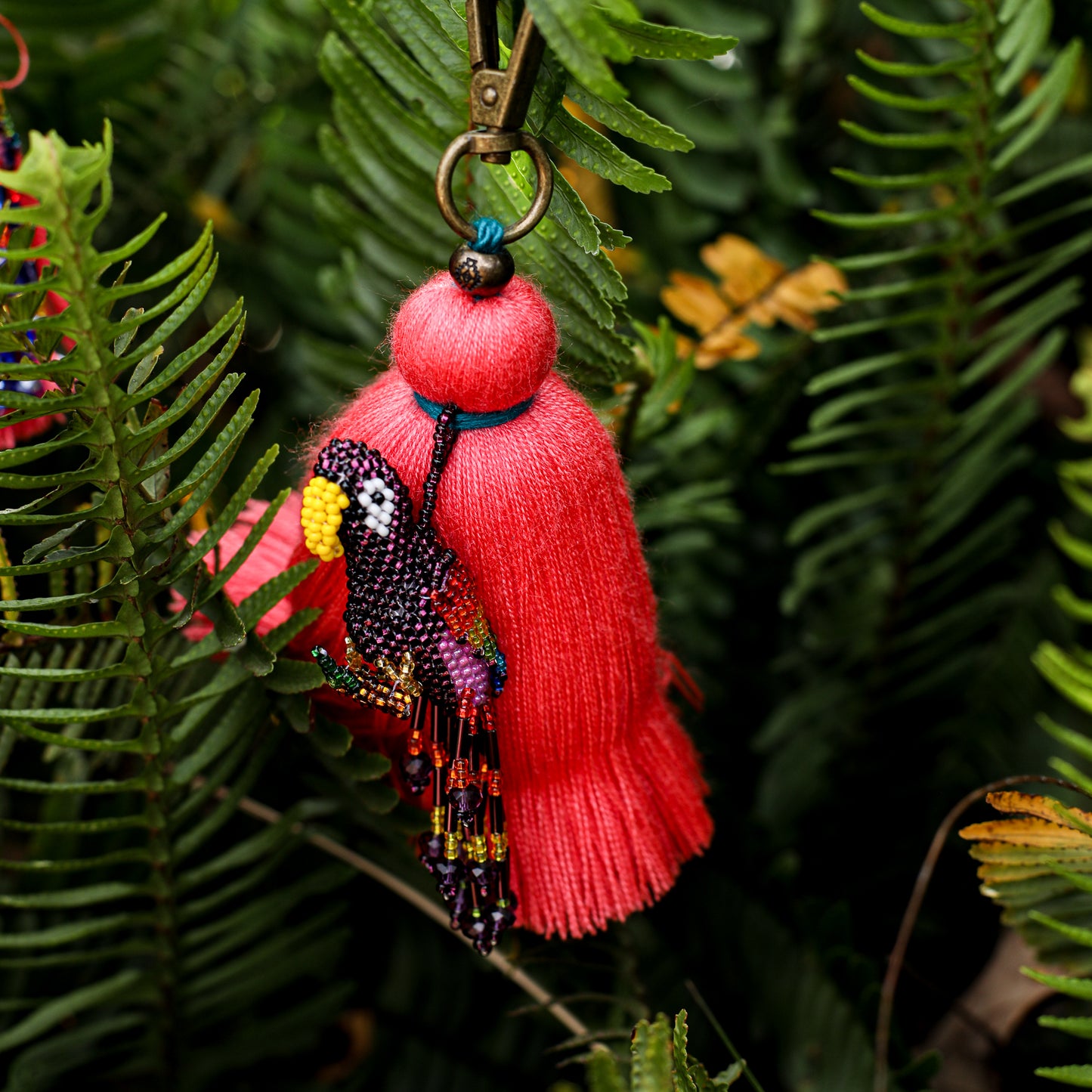 CLASSIC TASSEL - BEADED BIRD CHARM - NO. 200281