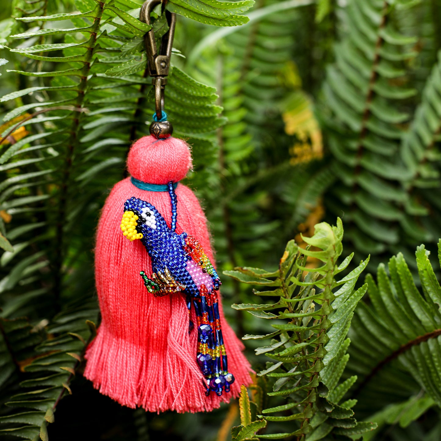 CLASSIC TASSEL - BEADED BIRD CHARM - NO. 200279