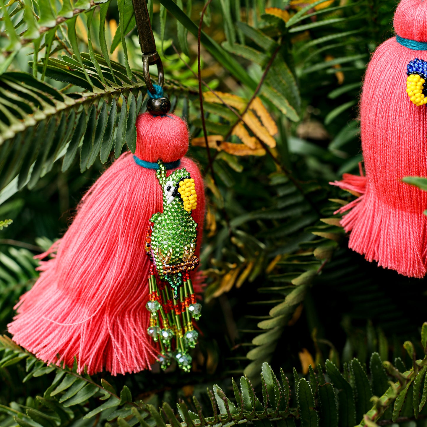 CLASSIC TASSEL - BEADED BIRD CHARM - NO. 200280