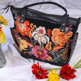 MTPB - H&S EMBROIDERED FLORAL - BLACK - NO. 200560