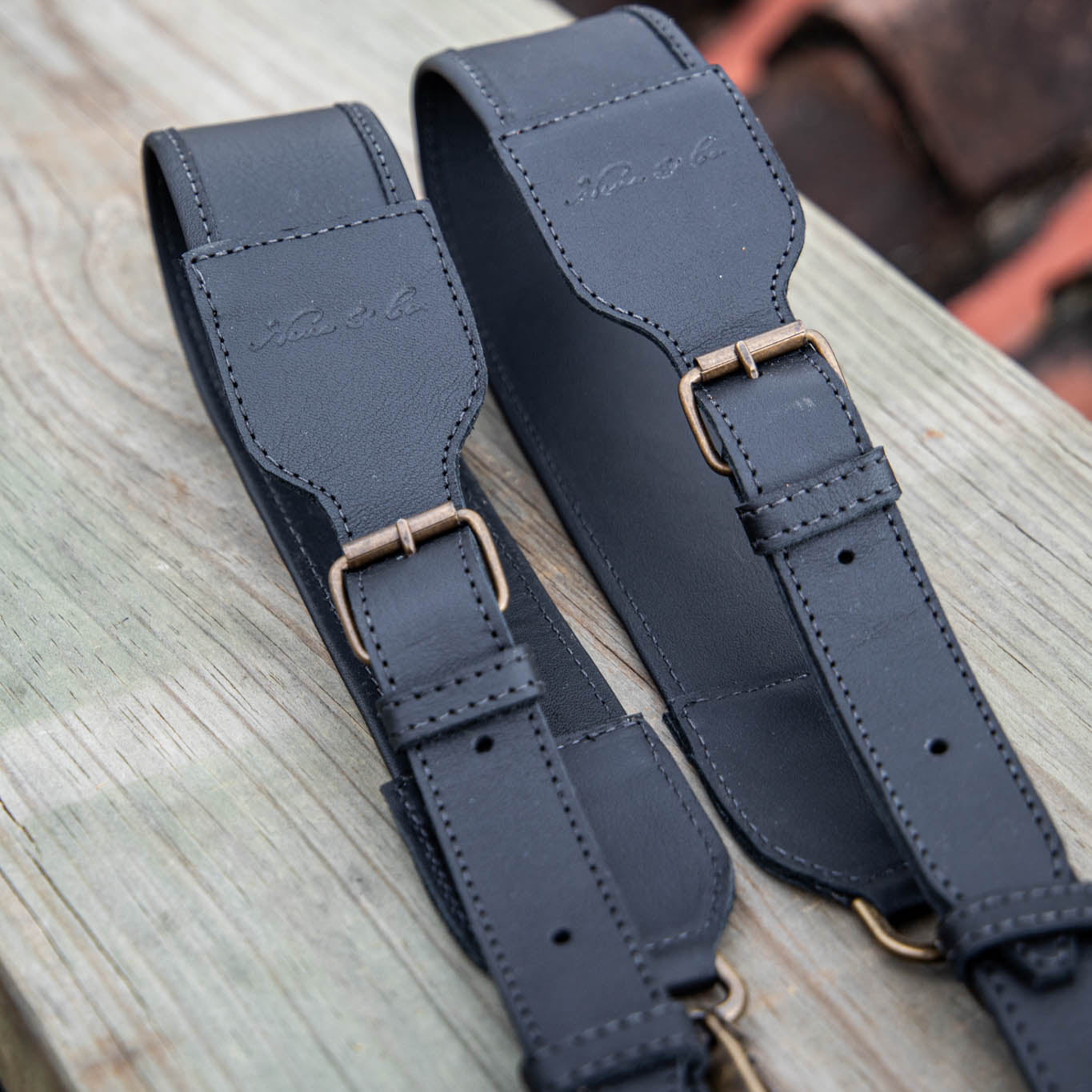 CAMILA BACKPACK STRAP SET - BLACK