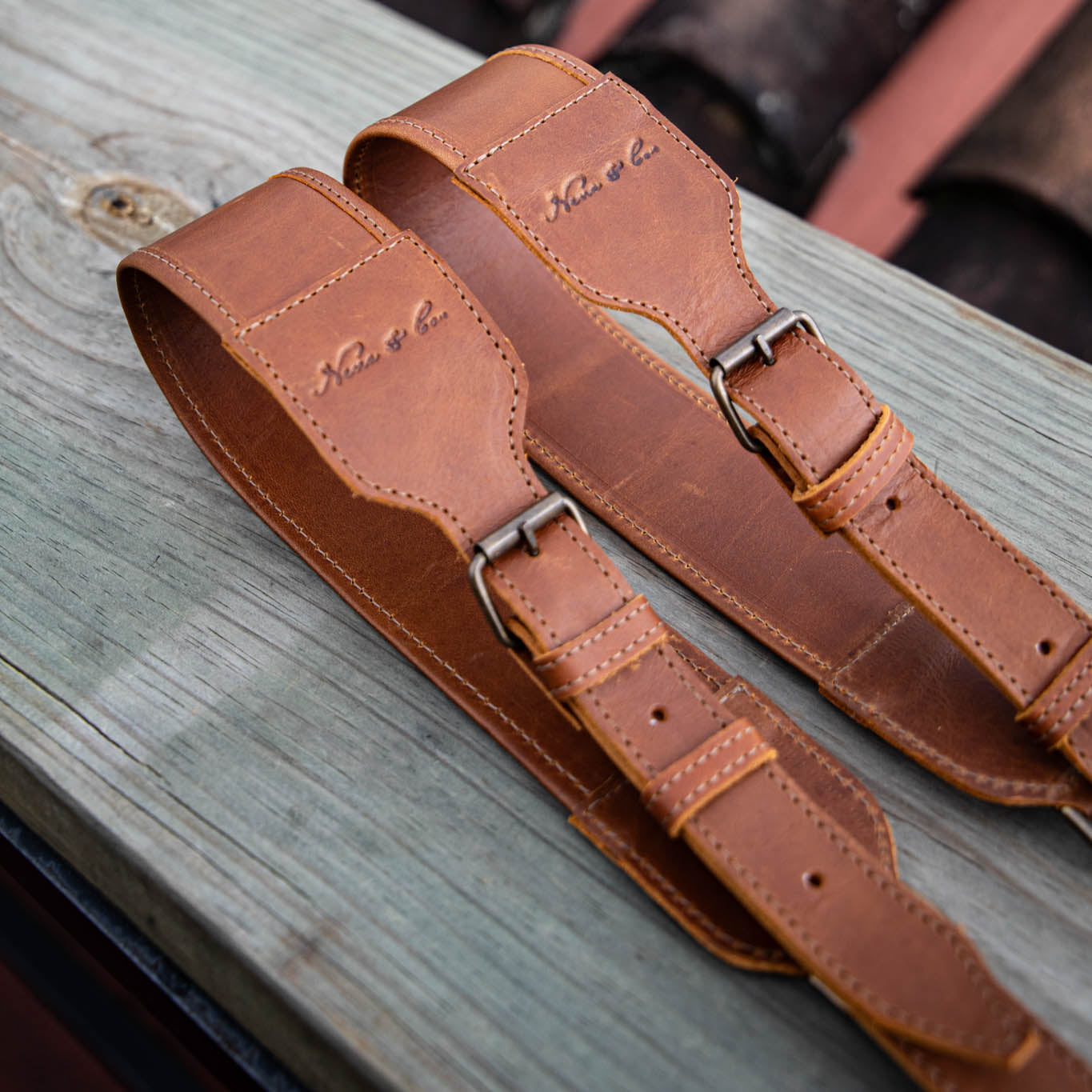 CAMILA BACKPACK STRAP SET - CAFE