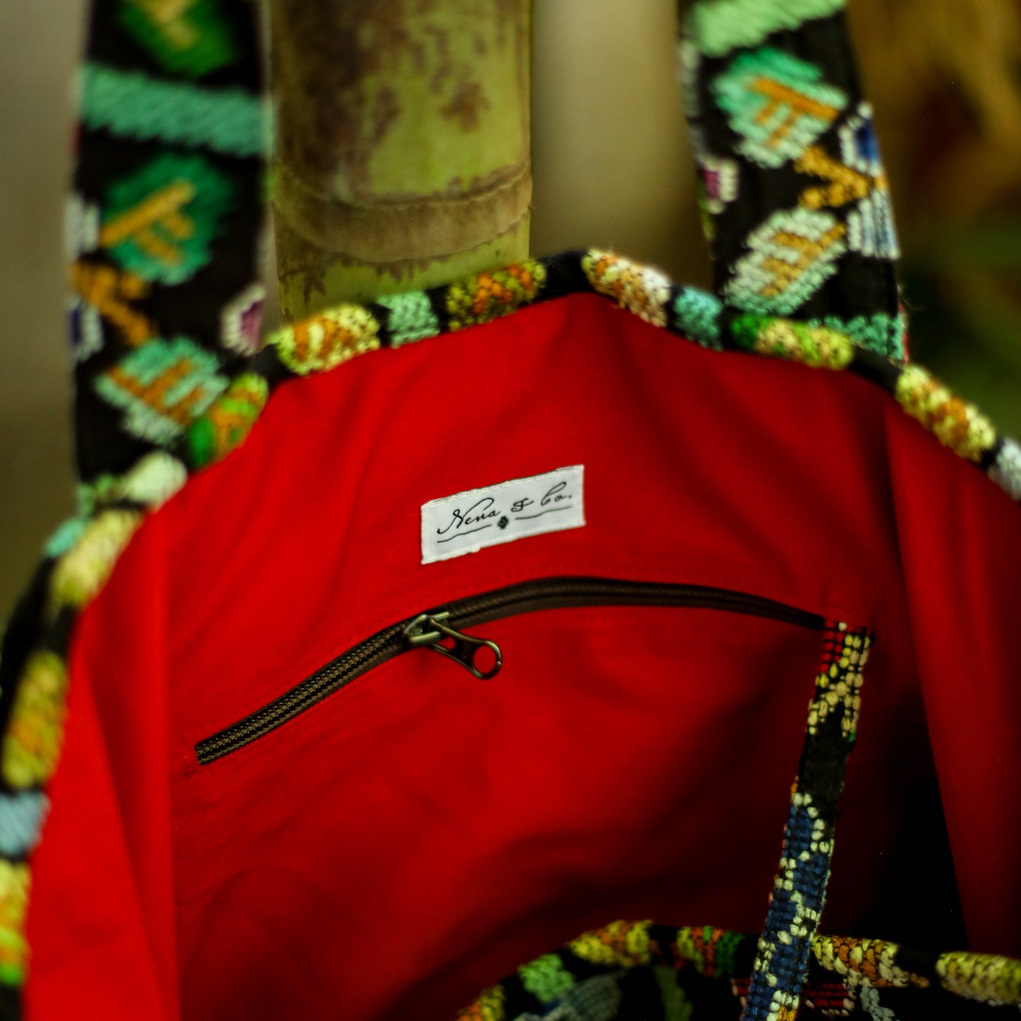 SANTI TOTE - VINTAGE ZUNIL - NO. 18714