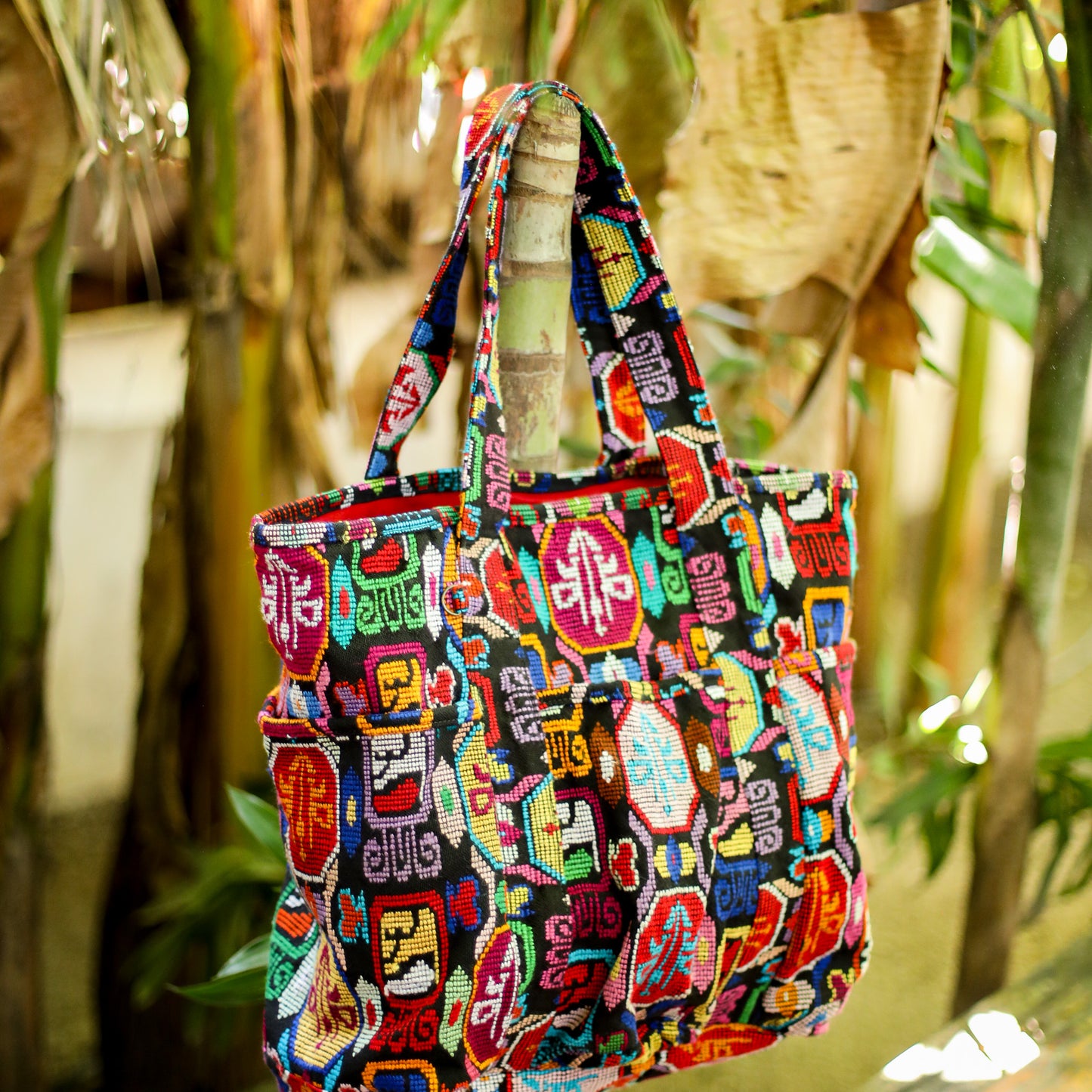 SANTI TOTE - VINTAGE ZUNIL - NO. 18709