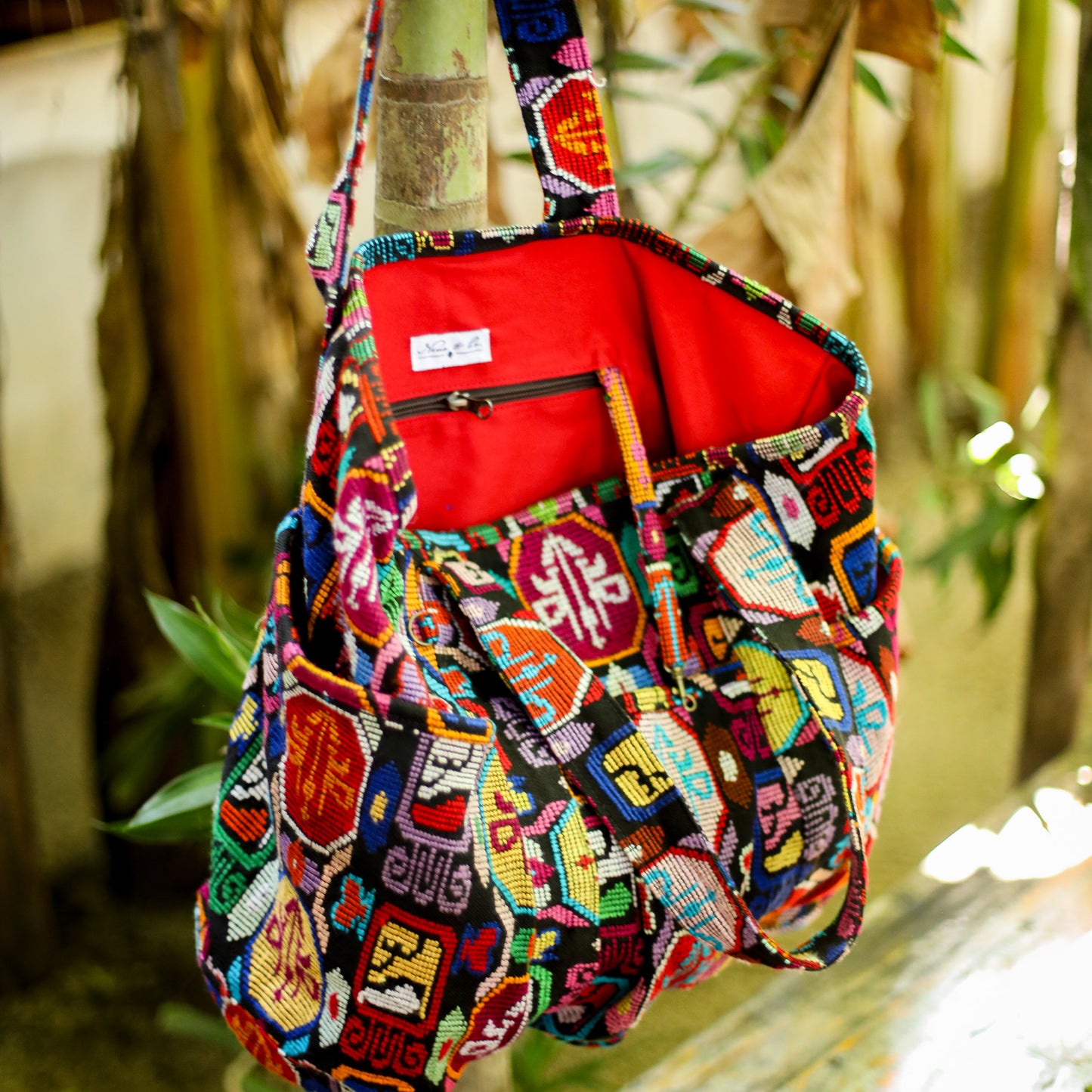 SANTI TOTE - VINTAGE ZUNIL - NO. 18709