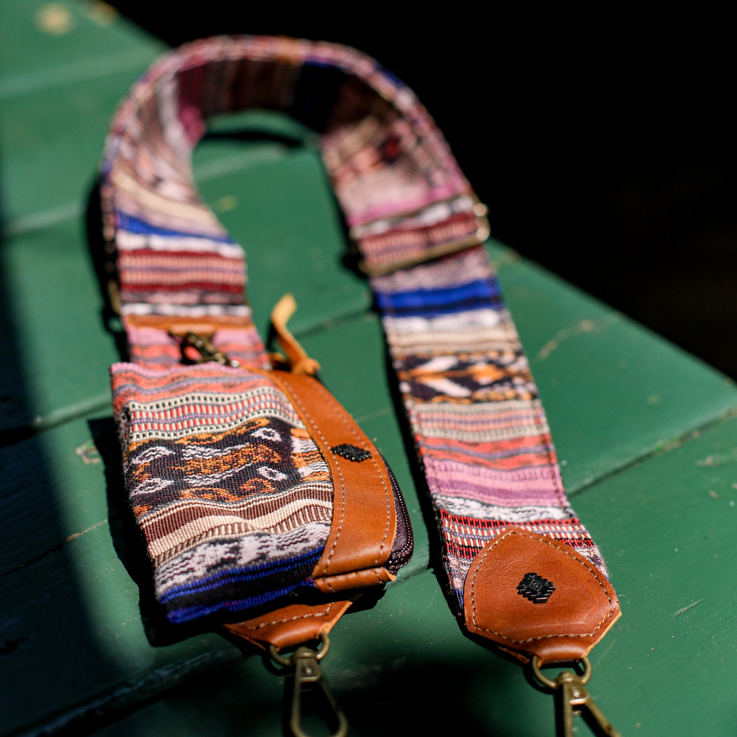 WIDE STRAP & COIN PURSE SET - CORTE - CAFE - NO. 200115