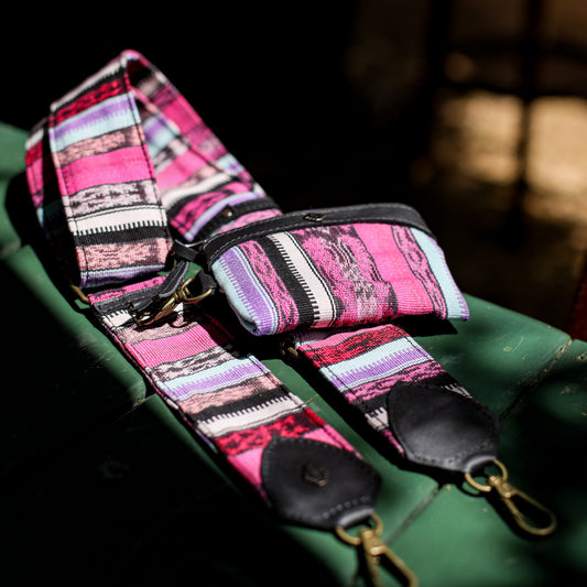 WIDE STRAP & COIN PURSE SET - CORTE - BLACK - NO. 200122
