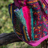 THE MEDIUM PERFECT BAG - OOAK HUIPIL - BABY RHINO - NO. 17566