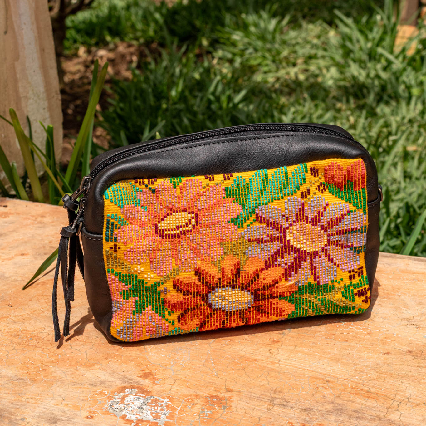 H&S WANDER SET - 3 FLORAL PANEL - BLACK - NO. 16685