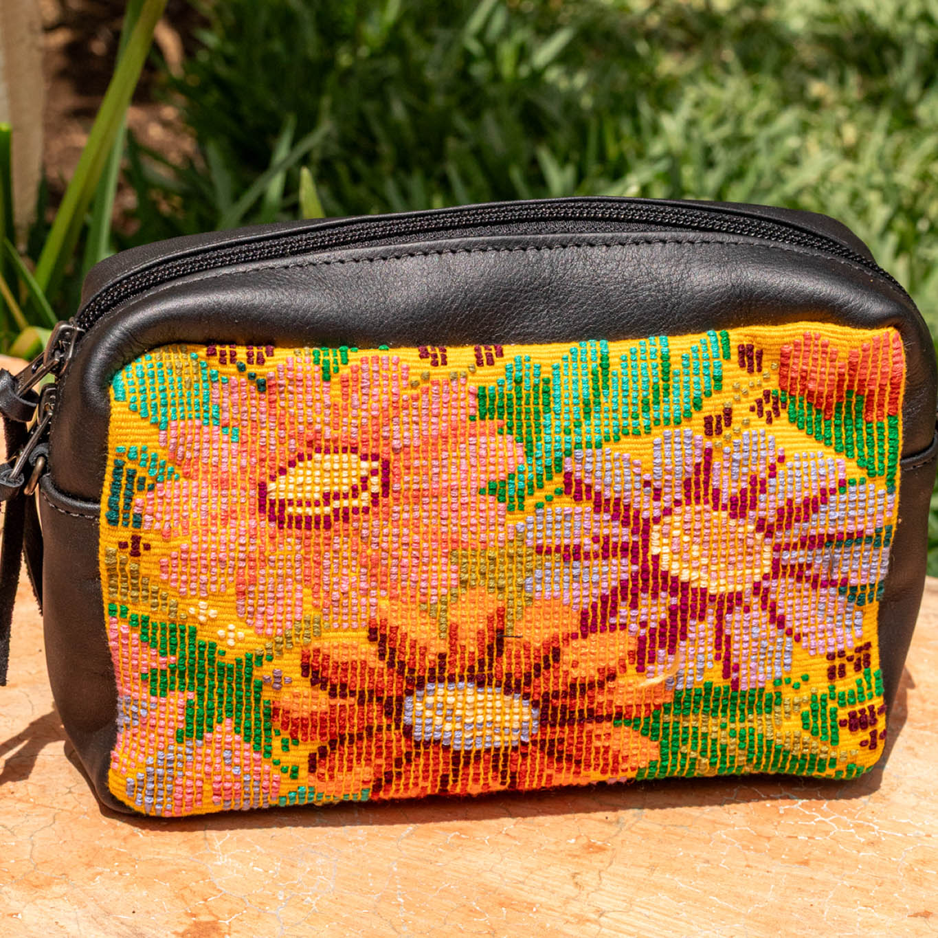 H&S WANDER SET - 3 FLORAL PANEL - BLACK - NO. 16685