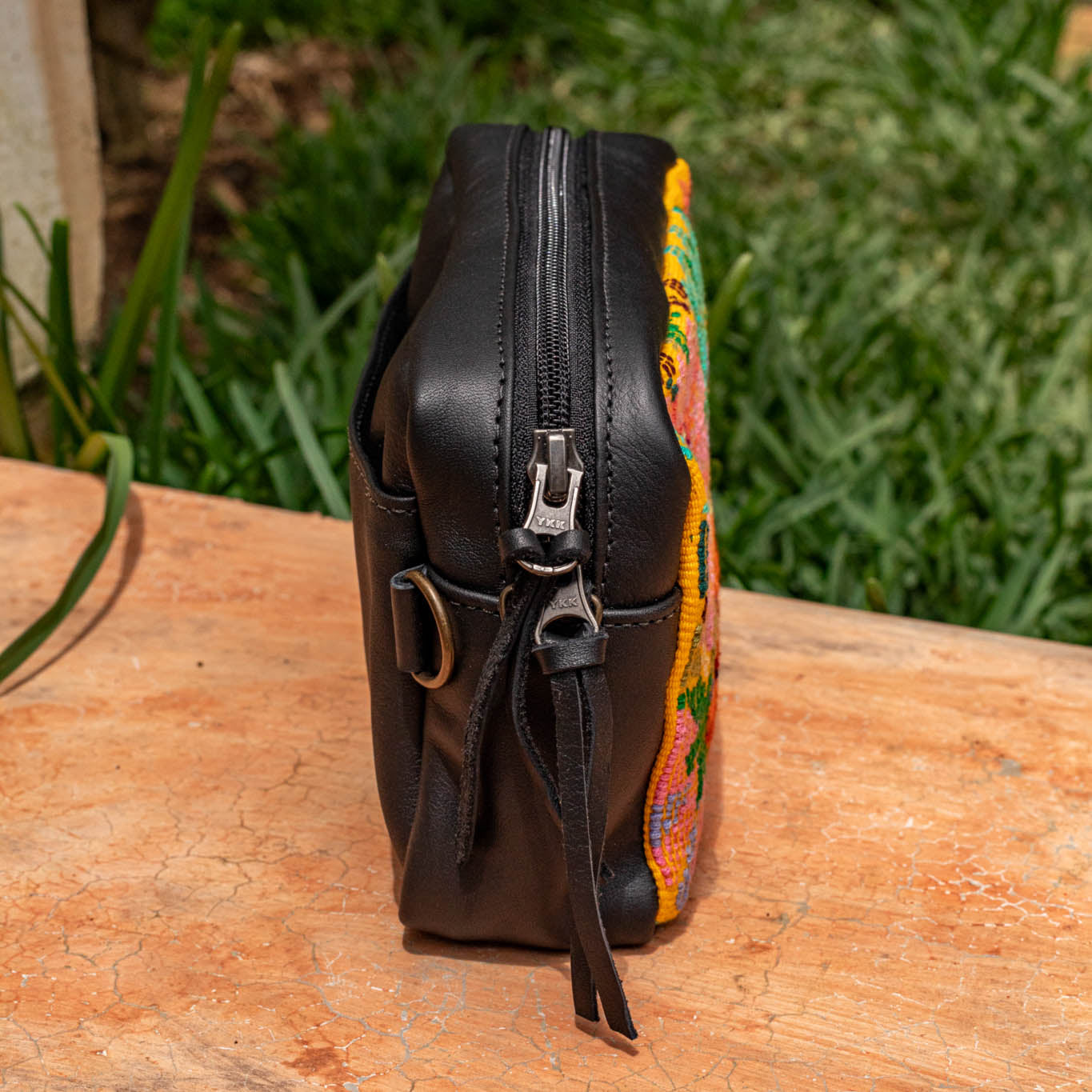 H&S WANDER SET - 3 FLORAL PANEL - BLACK - NO. 16685