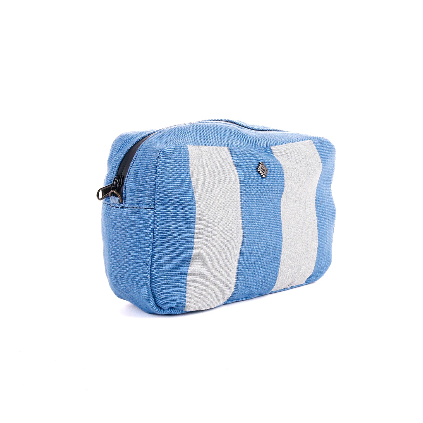 THE PERFECT WET BAG - SMALL - CABANA STRIPE - BLUE
