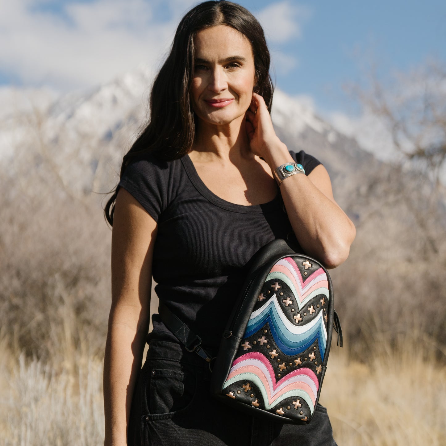 ALI'S STASH - 2.0 CROSSBODY SLING - BLACK - NO. A-10001