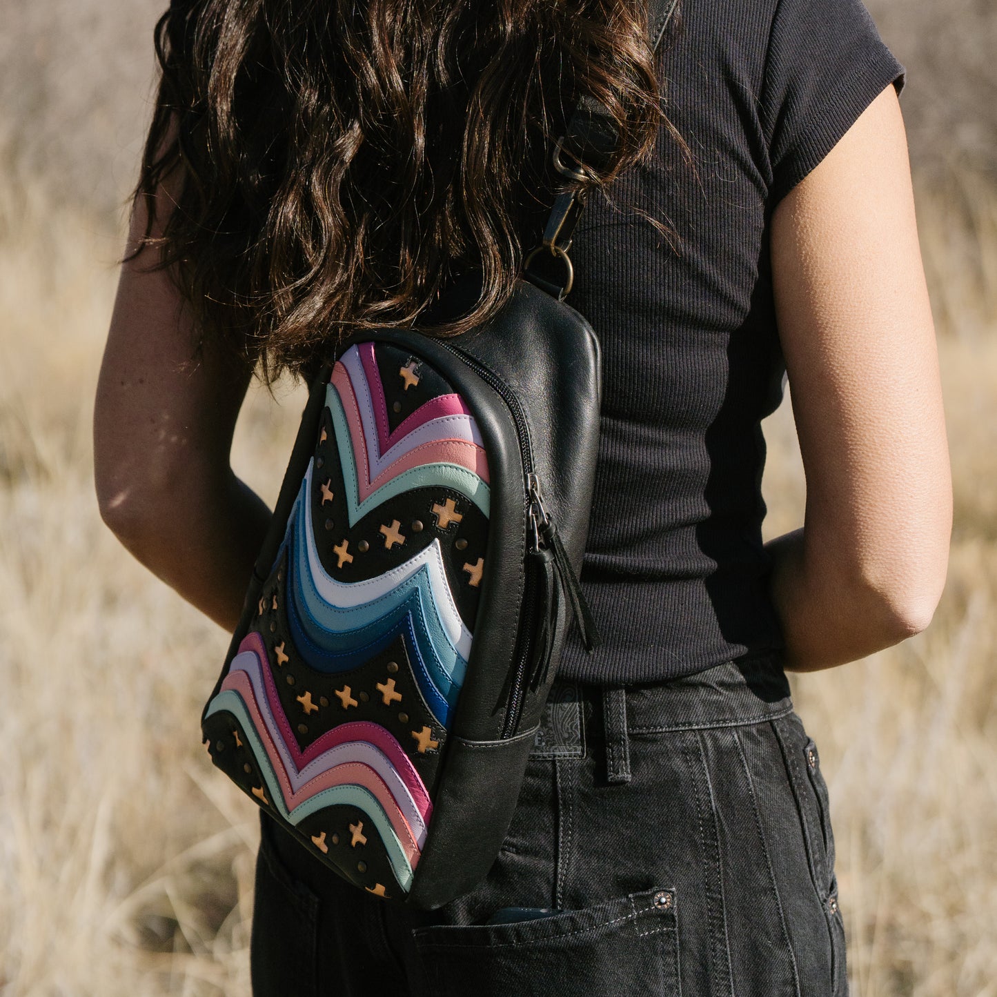 ALI'S STASH - 2.0 CROSSBODY SLING - BLACK - NO. A-10001