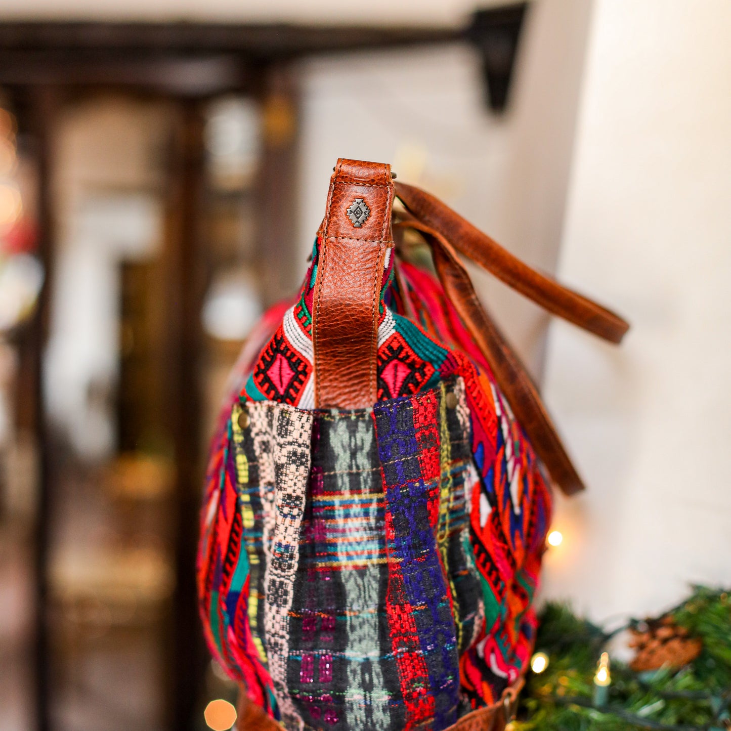 THE PERFECT BAG - OOAK HUIPIL - HONEY - NO. 19009