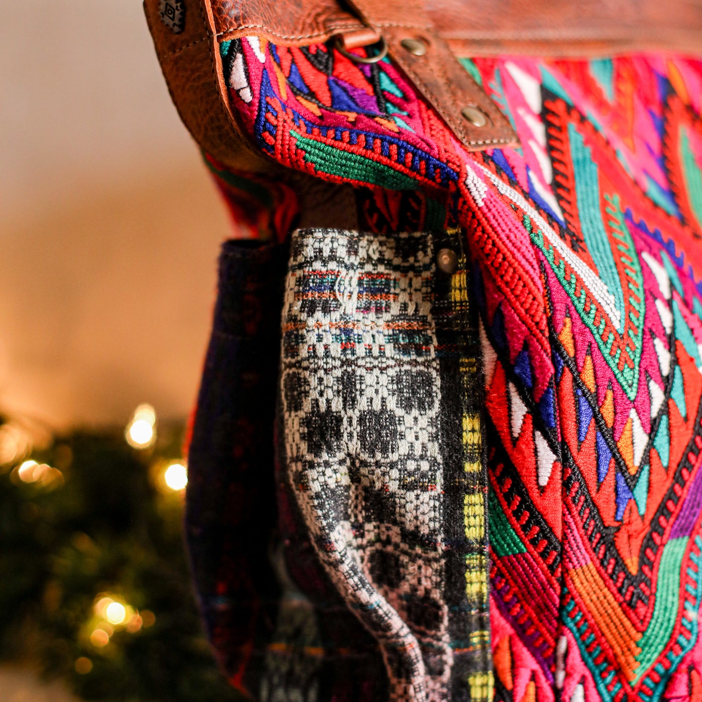 THE PERFECT BAG - OOAK HUIPIL - HONEY - NO. 19009