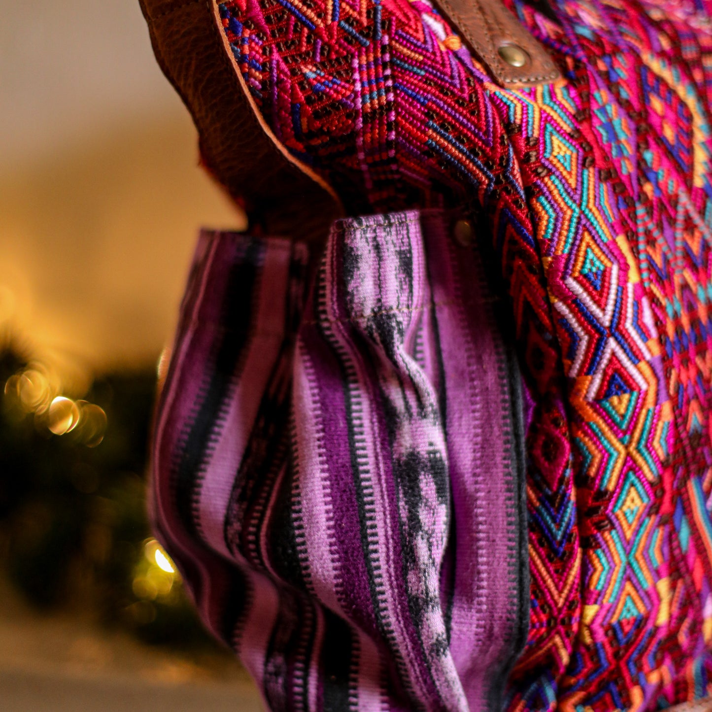 THE PERFECT BAG - OOAK HUIPIL - HONEY - NO. 19007