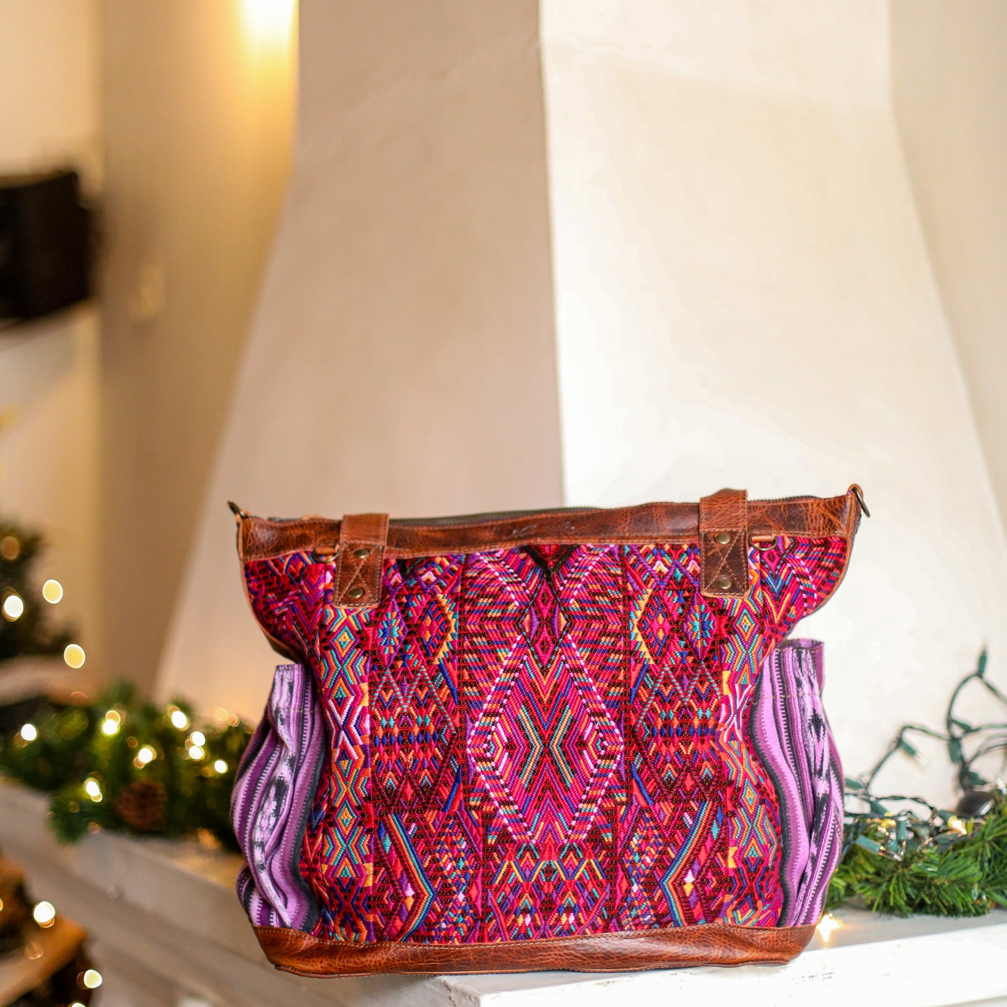 THE PERFECT BAG - OOAK HUIPIL - HONEY - NO. 19007