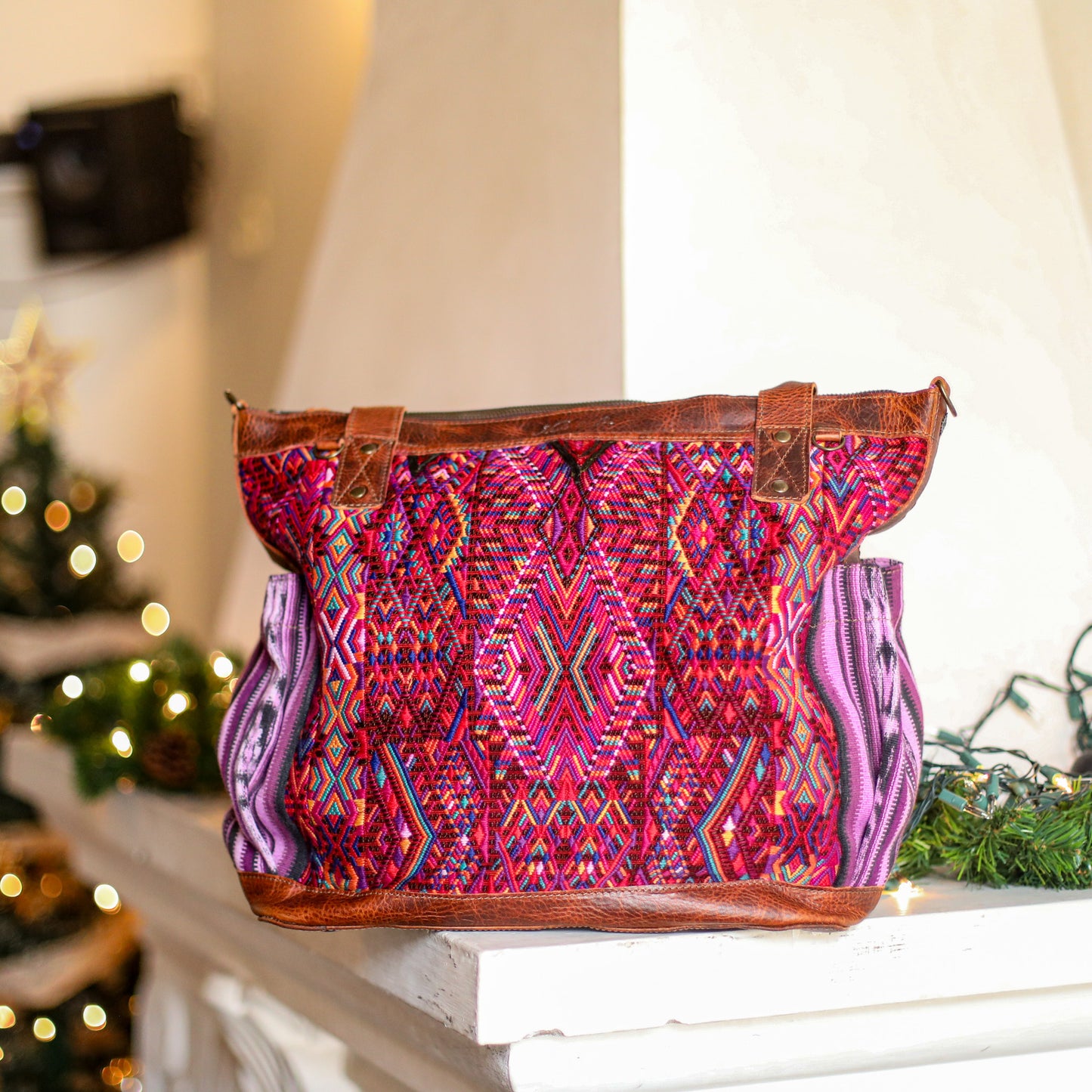 THE PERFECT BAG - OOAK HUIPIL - HONEY - NO. 19007