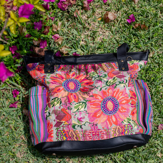 THE PERFECT BAG - OOAK HUIPIL - BLACK - NO. 17715
