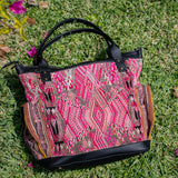 THE PERFECT BAG - OOAK HUIPIL - BLACK - NO. 17717