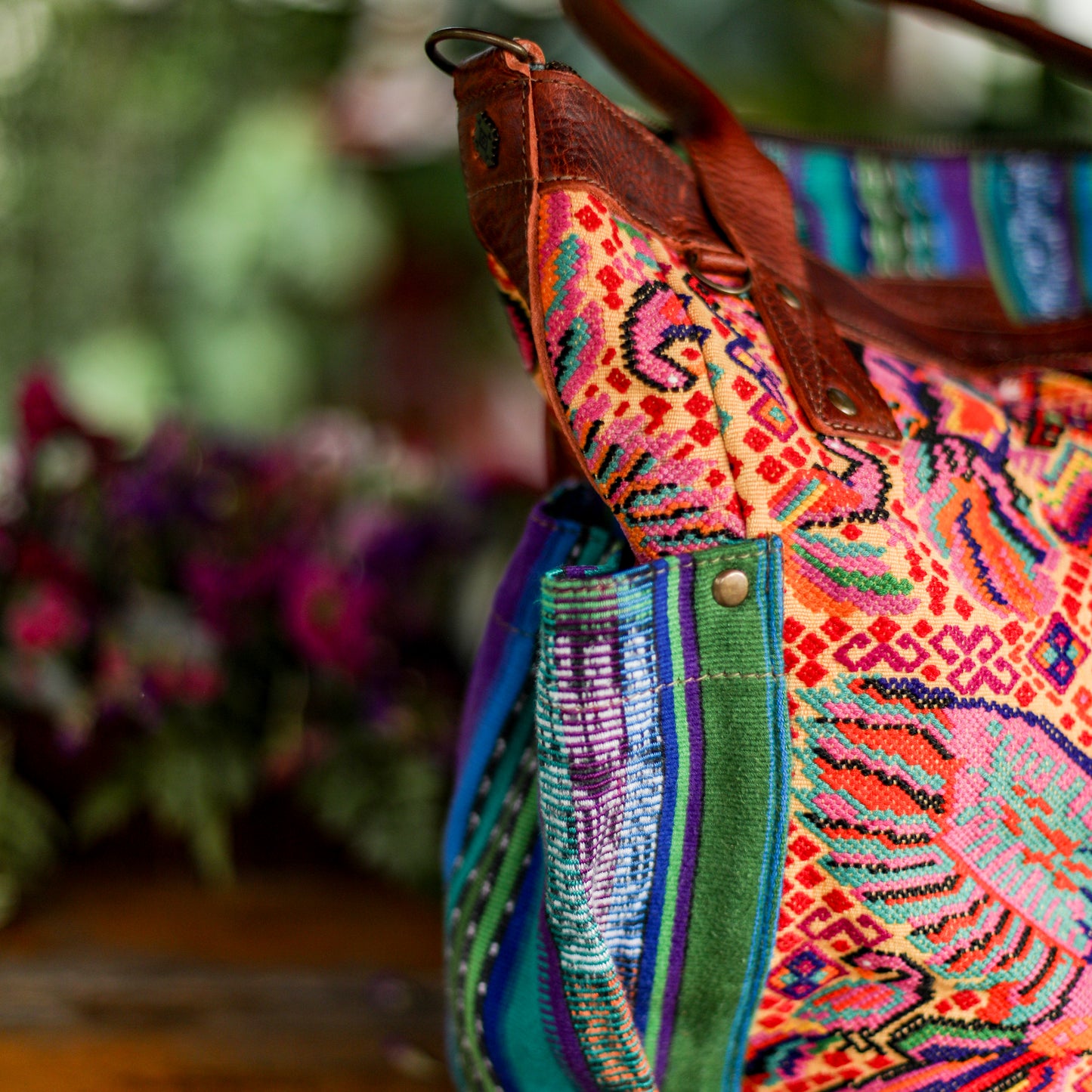 THE PERFECT BAG - OOAK HUIPIL - COPPER - NO. 19138