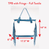 Custom Made to Order - The Perfect Bag (TPB) with Fringe