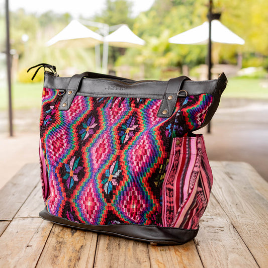 THE PERFECT BAG - OOAK HUIPIL - BLACK - NO. 16655