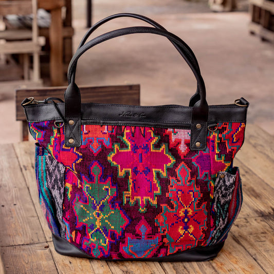 THE PERFECT BAG - OOAK HUIPIL - BLACK - NO. 16653