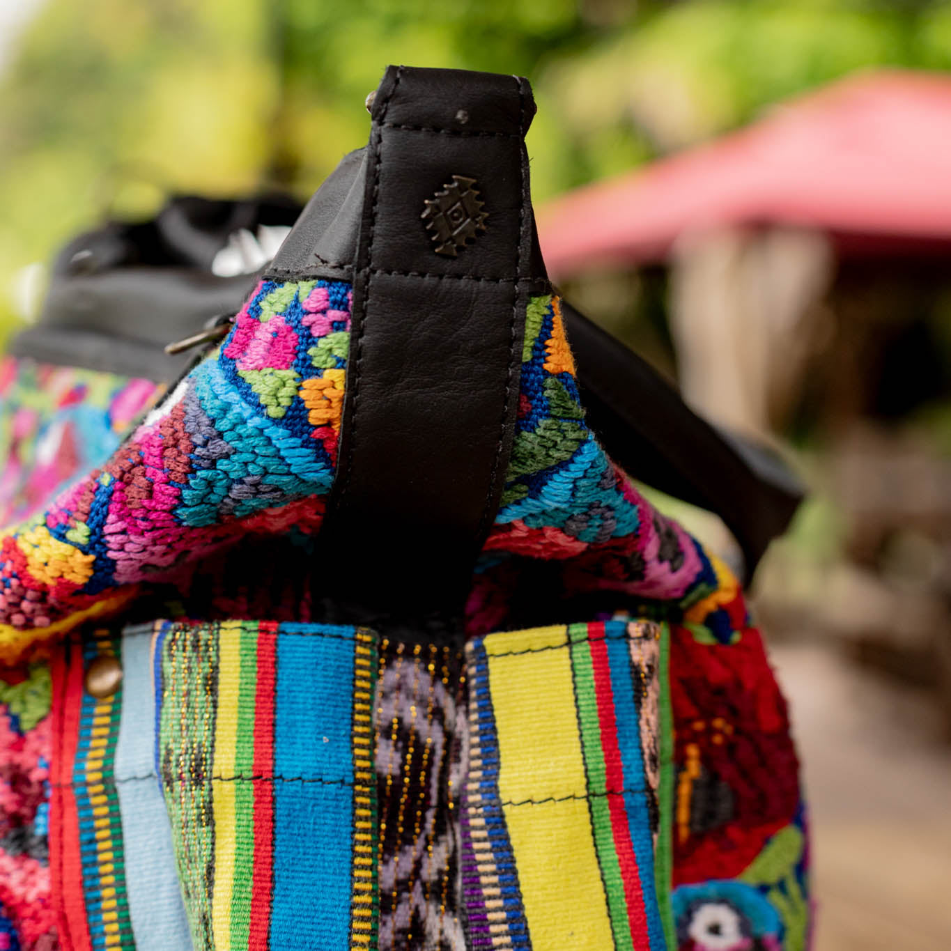 THE PERFECT BAG - OOAK HUIPIL - BLACK - NO. 16656