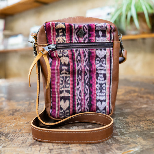 CROSSBODY TRAVEL BAG - CORTE - CAFE - NO. 13859
